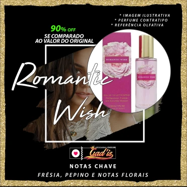 Perfume Similar Gadis 572 Inspirado em Romantic Wish Contratipo